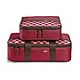 Rachael Ray Casserole Carrier Duo Insulated Bags, Burgundy (HWFF2583)~#|#~032B15D8-3B85-4120-BB151D1B2F850C57_sc7
