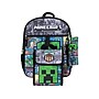 Bioworld Kids 5-Piece Minecraft Backpack Set, Medium, Multicolor (B1Y6JVUMNCIR00)~#|#~032B69EE-32BE-455B-AF251BDA585C02EA_sc7