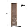 Household Essentials 6‑Shelf Hanging Closet Organizer, Beige (HH7802-1)~#|#~032E9A1F-BC1A-4C61-8F1CAD40E949FC68_sc7