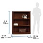 Sauder Select 44"H 3-Shelf Bookcase, Cherry Finish (412808)~#|#~032EB79A-792D-4D7C-A95B522DC9AB33BF_sc7