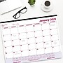 2026 Brownline Classic 22" x 17" Monthly Desk Pad Calendar, Burgundy/White (C1731V)~#|#~0334816E-38A7-45EE-90CCC20BB78D9E10_sc7