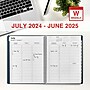 2024-2025 Staples 8" x 11" Academic Weekly & Monthly Appointment Book, Plastic Cover, Navy (ST60358-23)~#|#~033660ED-9FD3-4B4C-9D03ECD41D27D46D_sc7