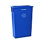 Alpine Industries Polypropylene Recycling Bin and Dolly, 69 Gallon, Blue, 3/Pack (ALP477-BLU-3PKD)~#|#~033B28FB-404F-4437-8BDCDE1CFADF8B3B_sc7