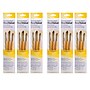 Princeton RealValue Mixed Media Natural Camel Variety Brush Set, Assorted, 3/Set, 6 Sets/Bundle (PBXPR9101-6)~#|#~033DA90D-1ECB-4ECD-8A128DBE40179EAC_sc7