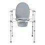 Medline 3-in-1 Commode, Fixed Arms, Back Bar, Steel Frame, 350 lb. Capacity (G1-505LX1)~#|#~033DBD53-73DA-4070-B40D0D5FF902B5EC_sc7