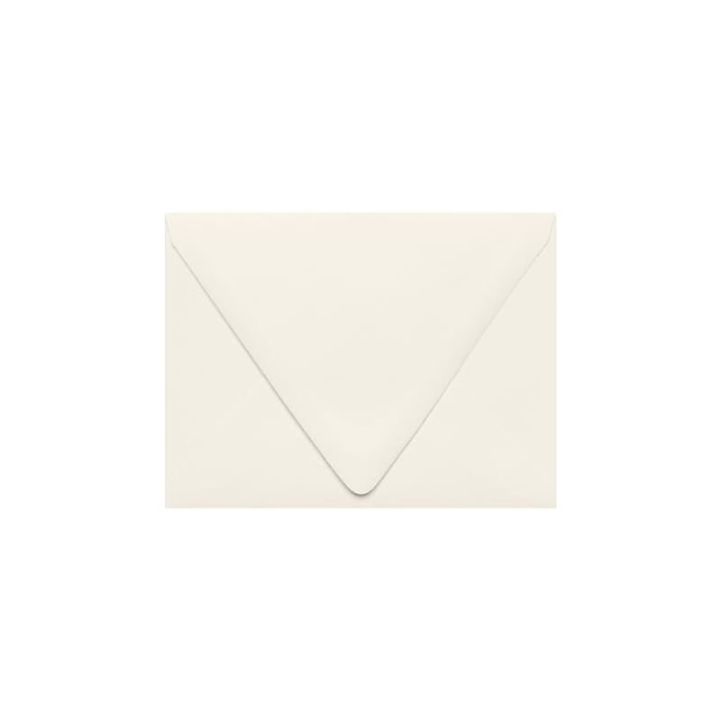 JAM Paper A2 Booklet Envelope 4 3/8" x 5 3/4", Natural White, 50/Pack (1870-NPC-50) image 1
