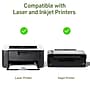 Avery EcoFriendly Laser/Inkjet Shipping Labels, Matte White, 8-1/2" X 11", 10 Labels/Pack (48809)~#|#~033E7B7E-C548-4C18-9293E06B805D137C_sc7
