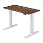 FlexiSpot E7 Commercial 48''W Electric Rectangular Adjustable Standing Desk, Black Walnut/White (E7WCOM4824-BW)~#|#~033F0D95-5C2F-4F8D-98B04039793FDC93_sc7