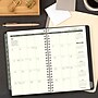 2027 AT-A-GLANCE Recycled 5" x 8" Weekly & Monthly Appointment Book Planner, Faux Leather Cover, Black (70-100G-05-27)~#|#~03420C82-99DD-4F1D-A11C2348DF36D343_sc7