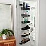 Household Essentials 57" Black Iron & Plastic Overdoor Organizer with Six Baskets, Black (HH2157-1)~#|#~03435126-55C3-4BAD-8F2789F17980B051_sc7