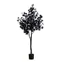 Nearly Natural Pre-Lit Artificial Halloween Black Maple Tree, 5' (T5218)~#|#~03467C5F-A646-45DF-B61ED1FE79A834AC_sc7