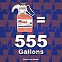 Stride HC 3 Multipurpose Cleaner for Diversey SmartDose, Citrus Scent, 1400.6 mL (95122613)~#|#~03473369-A211-442B-B9FD5A2521D4403B_sc7