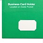 Staples 10% Recycled Smooth 2-Pocket Paper Presentation Folder, Green, 10/Pack (13379-US)~#|#~0349551E-8F90-44B0-A884358AB7194506_sc7