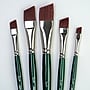 Silver Brush Ruby Satin Angle Brushes, 7/Pack (SLVRS2551)~#|#~034AE1F0-6AF8-455E-B83CC8323644FD67_sc7