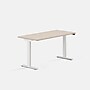 Branch Duo 58"W Electric Adjustable Standing Desk, Maple/White (10-10-09-92)~#|#~0350CECC-5104-4EF5-A84482B39CCC08C6_sc7