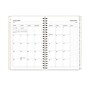 2026 Blue Sky Bespoke Letterpress Cream Hearts 5" x 8" Calendar Year Weekly & Monthly Planner, Plastic Cover (156228)~#|#~03515199-0234-4C8F-BB0AC3E64613213D_sc7