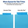 Avery Big Tab Insertable Plastic Dividers with 2 Pockets, 5 Tabs, Two-Tone Multicolor (11982)~#|#~035432E7-40AD-4E93-ABBB24EF39FAFE16_sc7