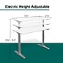 Workplace 2.0 55"W Electric Rectangular Adjustable Standing Desk with Micro Movements, White (WP62092)~#|#~0354729A-8D4D-4C59-9536AF90198B1CA7_sc7