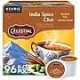 Celestial Seasonings India Spice Chai Herbal Tea, Keurig® K-Cup® Pods, 96/Carton (14738)~#|#~0354C6BB-3A17-44CF-B604F6BDFB12E287_sc7