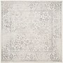 Safavieh Adirondack Collection 8' x 8' Square Indoor Area Rug, Machine Made, Ivory/Silver (ADR109C-8SQ)~#|#~0355768A-BD06-4C54-815806DB62C9A37B_sc7