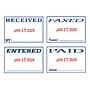 2000 Plus S 360 Dater, RECEIVED, PAID, ENTERED, FAXED, Blue and Red Inks (032519)~#|#~0357B70B-B007-499A-8F98BE1BC9A8DE0E_sc7