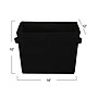 Household Essentials Medium Folding Fabric Storage Bin, 10" x 12"x 14", 29 Qt., Black, 2/Pack (7645-1)~#|#~035912D4-6E46-4A2E-8BE2A774DA08A796_sc7