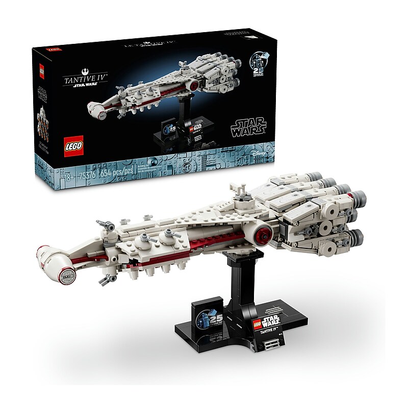 LEGO Star Wars Tantive IV, 654 Pieces (75376) image 1
