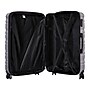 TUCCI GIROVITA  3-Piece Hardside Luggage Set with Spinner Wheels, Silver Geometric (T0806-03PC-SLV)~#|#~0368A213-2A8B-449B-A8C54013DD05D6F7_sc7