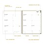 2026 Blue Sky Day Designer Heirloom Cream 11" x 8.5" Weekly & Monthly Personal Organizer, Plastic Cover (154640)~#|#~0370B2BB-F552-4D92-8136570ACDE16D0F_sc7