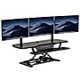 VersaDesk PowerPro 48"W Electric Adjustable Standing Desk Converter, Black (SP7644824-00-01)~#|#~03778815-BF98-4459-A2D411A8D1ACC42F_sc7