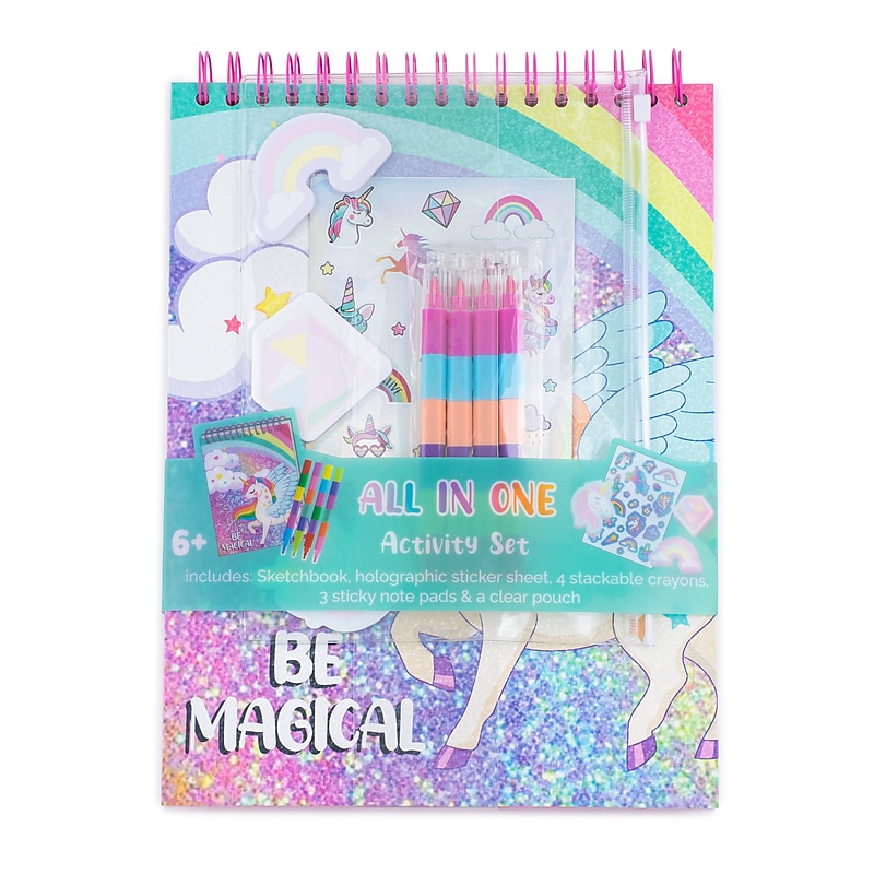 Simple Pleasures All in One 9" x 12" Hard Bound Drawing Sketch Book, 88 Sheets/Book, 12/Carton (K1056-1144) image 1