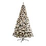 Nearly Natural 10' Flocked West Virginia Fir Artificial Christmas Tree with 800 Clear LED Lights and 1680 Tips (T3381)~#|#~037DB475-AF9B-4BB2-B43DD1C3A0CAF4DA_sc7