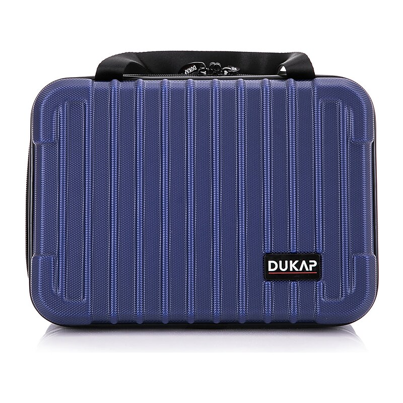 DUKAP Tour 11.5" Plastic Toiletry Bag, Water Resistant, Blue (DKTOU00XS-BLU) image 1