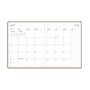 2027 Blue Sky Bespoke Letterpress Boothcloth 8" x 10" Calendar Year Weekly & Monthly Standard Planner, Faux Leather Cover~#|#~03806F52-EE84-4496-ACDCC270E74FD856_sc7