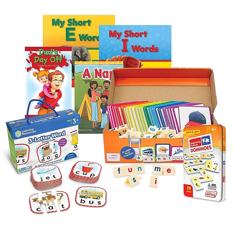 Science of Reading Decodables Book & Tool Kit, Assorted Colors (LR4520) image 1