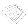 Azar 10.25"W Countertop Display, Clear, 2/Pack (326029)~#|#~038A6FA1-D0D6-4640-B7F7708D8BF7A1F3_sc7