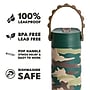 Elemental Core Pop Green Camo Stainless Steel Double Wall Insulated Water Bottle, 18 oz. (EBC18GC31P)~#|#~038AF316-963B-4F6C-8CF53C36B1D3604D_sc7