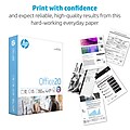 HP Office20 8.5" x 11" Multipurpose Paper, 20 lbs., 92 Brightness, 500 Sheets/Ream (HPC8511)