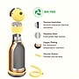 ASOBU Bestie Bottle Dog Stainless Steel Vacuum Insulated Water Bottle, 16 oz., Yellow (ADNASBV44DO)~#|#~039169A1-BB8A-48A7-91DB88000CF9A632_sc7