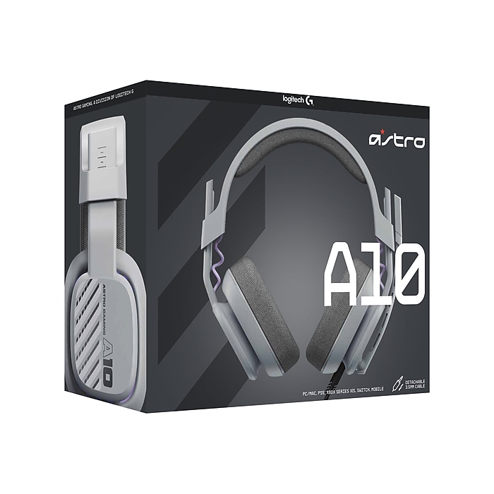 Astro Gaming A10 Gen 2 Stereo Headset, Gray (939-002069) | Staples