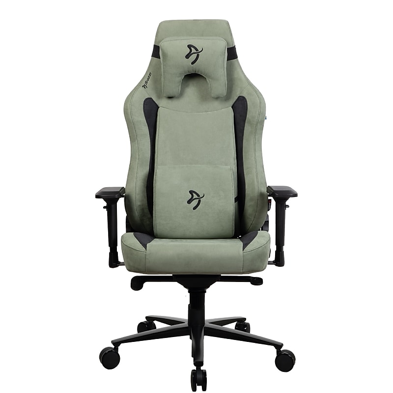 Arozzi Vernazza XL Supersoft Microfiber Ergonomic Racing Gaming Chair, Forest (VERNAZZA-XL-SPSF-FST) image 1