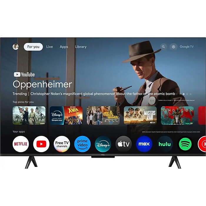 TCL テレビ 43インチ GoogleTV 4K 43C636 2022年製 TCL 43