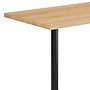 Flash Furniture Bennett Wooden Commercial Indoor Table, 60" x 30", Natural Top/Black Base (GSF3060NTT2222B)~#|#~039E0D9F-FEB2-406A-BC8760BA7A7AA38C_sc7