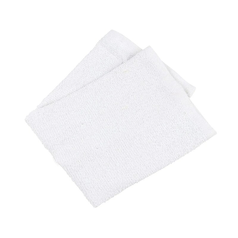 Golden Mills Pre-washed Terry Gym Towel, White, 300/Box (FMO-GM1417-12) image 1