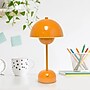 Simple Designs Mushroom Magic LED Table Lamp, Bright Orange (LD1069-BRO)~#|#~039FA33A-3B9C-43BE-9741565E6A45CA38_sc7
