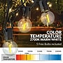 Newhouse Lighting Globe Party LED String Lights, 50 ft., Black (PSTRINGLED50)~#|#~03A4D203-FF23-4DDD-822C24EB5C9A5016_sc7