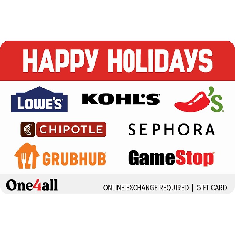 One4all HAPPY HOLIDAYS V2 $50 Gift Card (Email Delivery) image 1