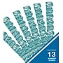 Carson Dellosa Scalloped Border Strips 3" x 3', Teal with Leaves, 13/pack (108522)~#|#~03AF066B-B80B-41F6-A34E5F0C35941A8A_sc7