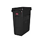 Rubbermaid Vented Slim Jim Resin Trash Can, 16 Gallon, Black (1955959)~#|#~03B56D9F-BBD7-4B2B-BA2EF0A0E483434E_sc7