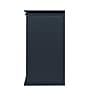 Household Essentials 2-Section Tilt-Out Laundry Sorter Cabinet with Shutter Front, Navy (HE1138)~#|#~03BC8E7F-8130-4B33-9563D10C358F92A0_sc7